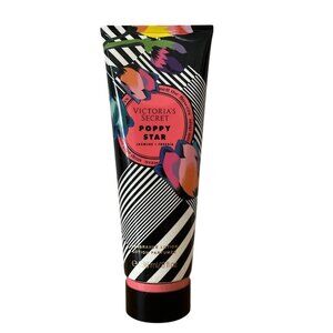 Victorias Secret Poppy Star Body Lotion  Jasmine Freesia Fragrance Full Sz 8 Oz